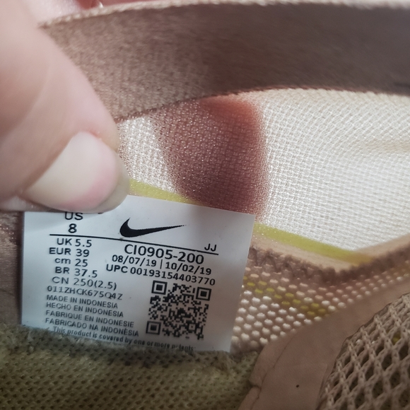 2019 Nike Vista Lite Women's Size 8 Fossil Stone - Picture 9 of 14